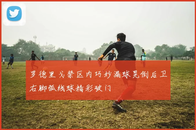 罗德里戈禁区内巧妙漏球晃倒后卫右脚弧线球精彩破门