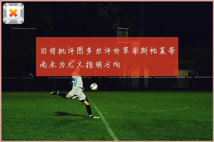 旧将批评图多尔评价草率斯帕莱蒂尚未为尤文指明方向